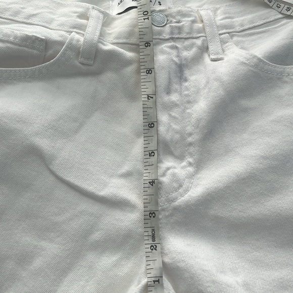 Just Black Denim White Shorts - Picture 5 of 5